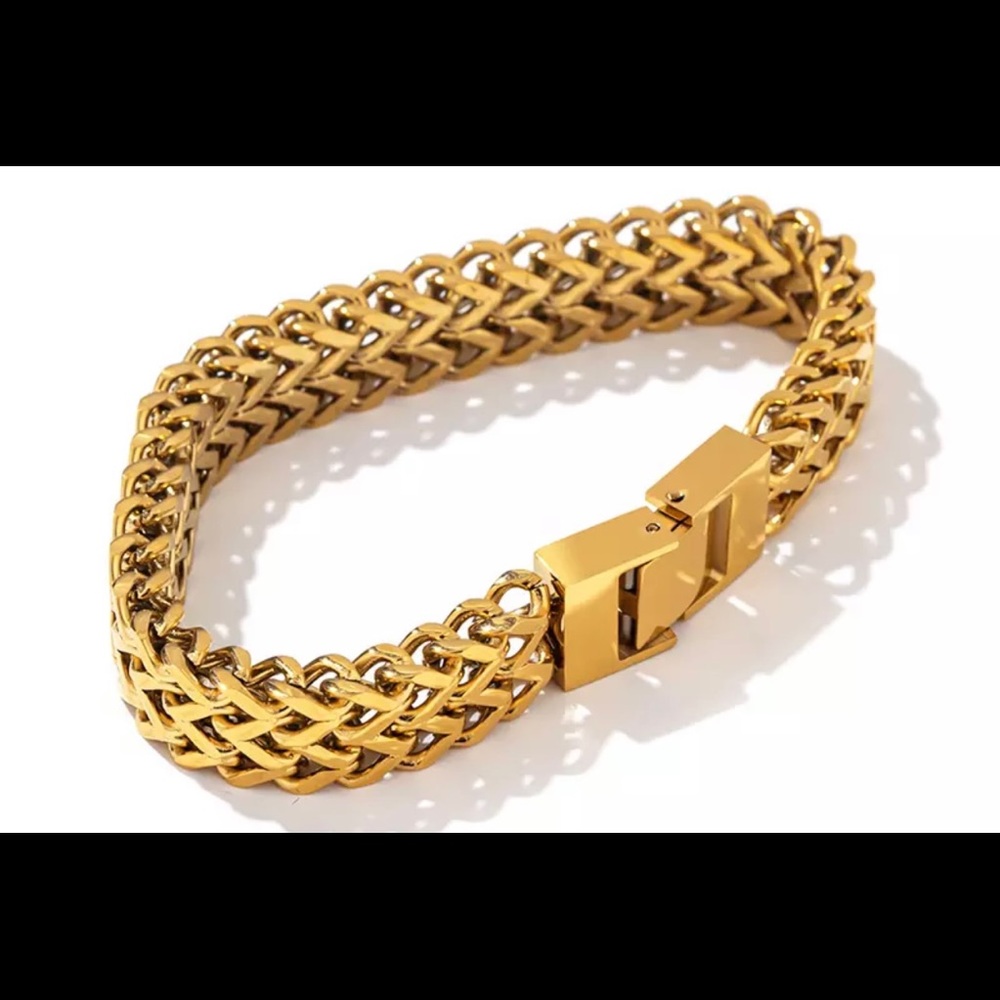 18 K Plated Stainless Steel Bracelet High Quality